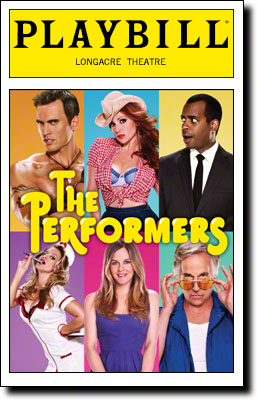 The Playbill cover for "The Performers," a play which came to Broadway in 2012.