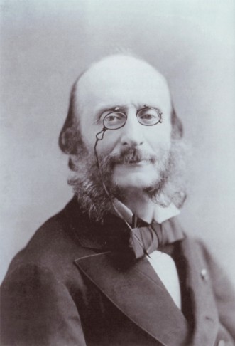 Composer Jacques Offenbach in the 1870s.