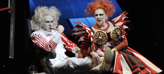 A scene from "Sweeny Todd" in Magdeburg.