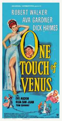 The poster for the 1948 movie version starring Ava Gardner