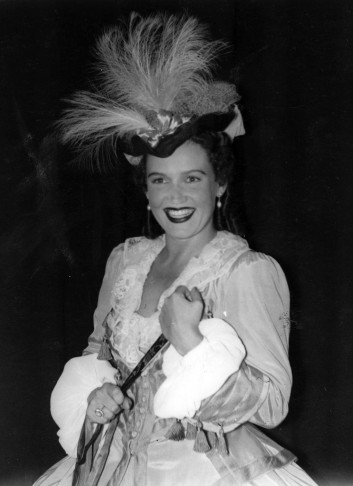 Sonja Mottl as Laura in "Der Bettelstudent", 1955 (Photo: Volksoper Wien)