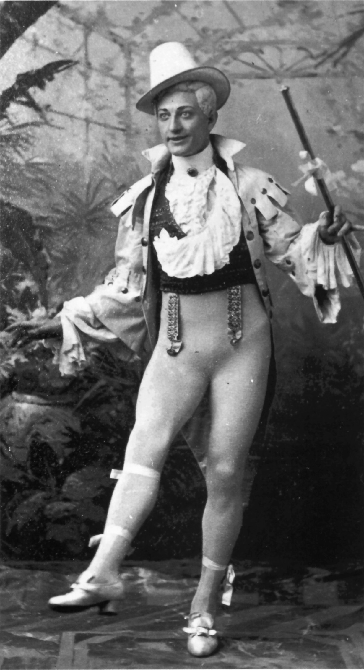 Henry Dixey in "Adonis" on Broadway, 1883.