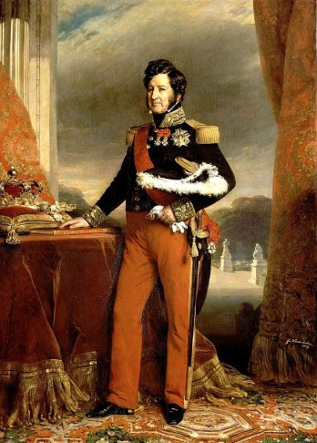 Franz Xaver Winterhalter portrait of King Louis Philippe.