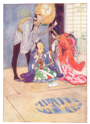 "The Story of the Mikado", cover design.