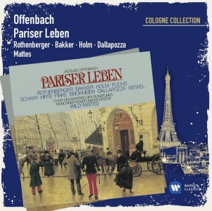 Warner's re-release of Offenbach's "Pariser Leben," sung in German.