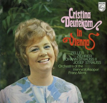 Cristina Deutekom's operetta album, with "Music From Vienna," re-released by the Dutch label Philips.