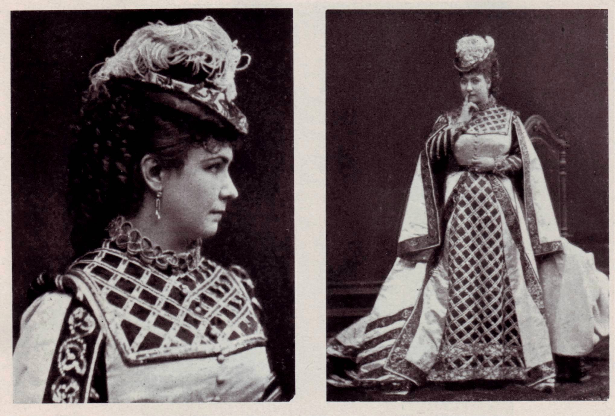 The Viennese diva Marie Geistinger as the first Austrian Boulotte.