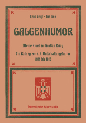 The cover of the new book "Galgenhumor".