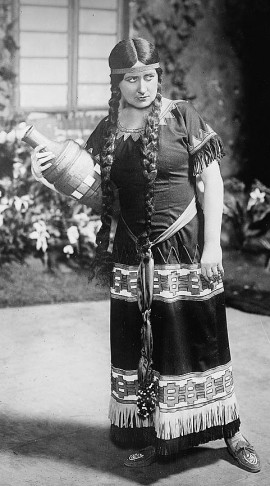 Soprano Mary Garden as the heroine Natoma, in the first production of Victor Herbert's opera.