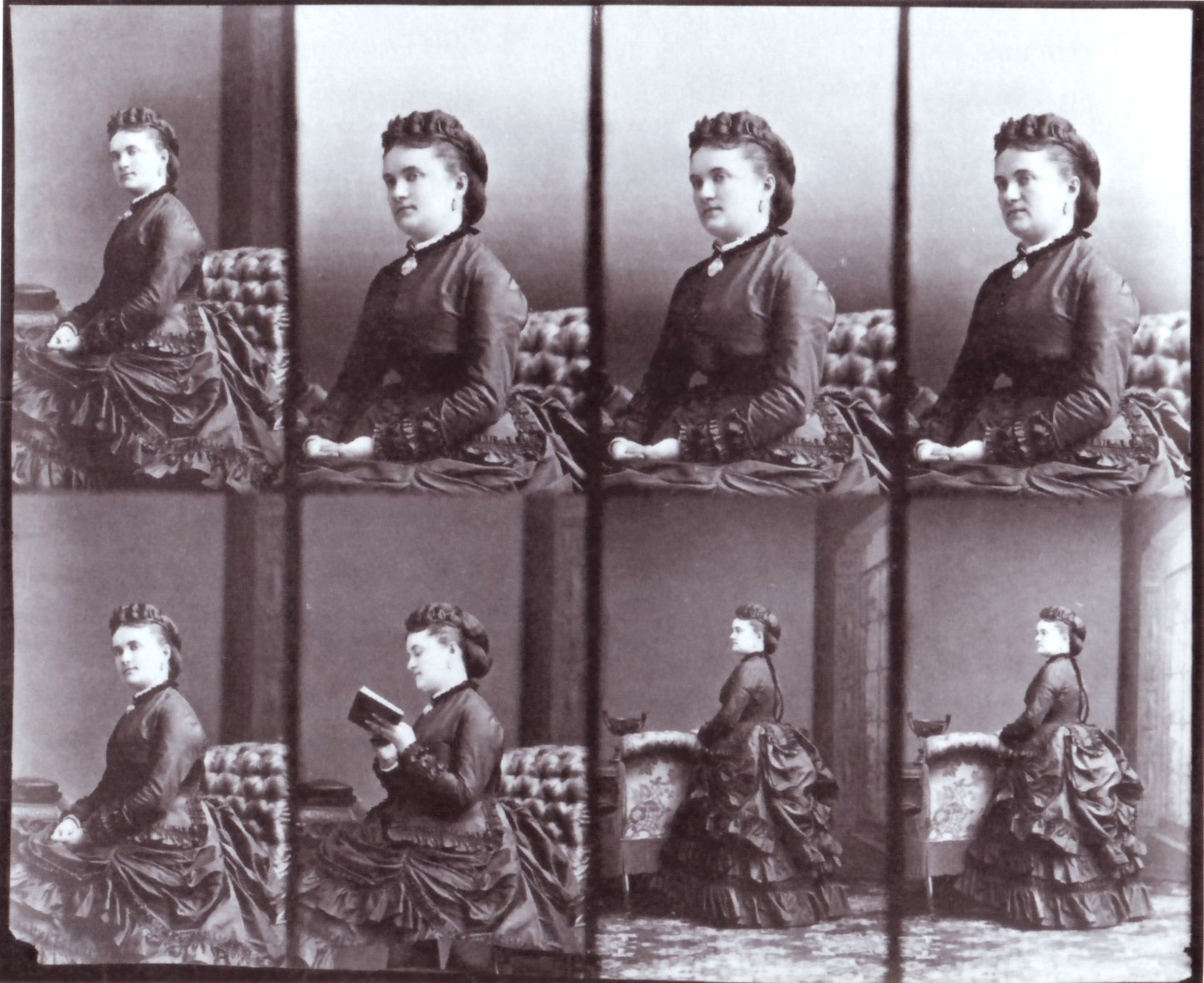 Zulma Bouffar photographed by André Disdéri in 1866.