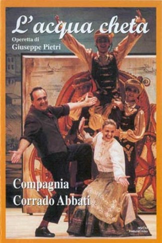 DVD cover for "L'acqua cheta."