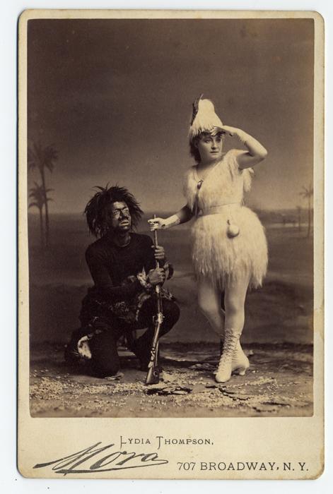 American Burlesque Costumes 1899 #1 by Photo Researchers