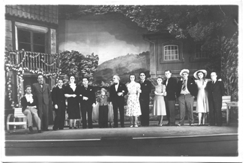 Granichstaedten's last operetta, "Sonili," performed in Luxemburg in 1939. (Photo: Archive Ernst Kaufmann.)