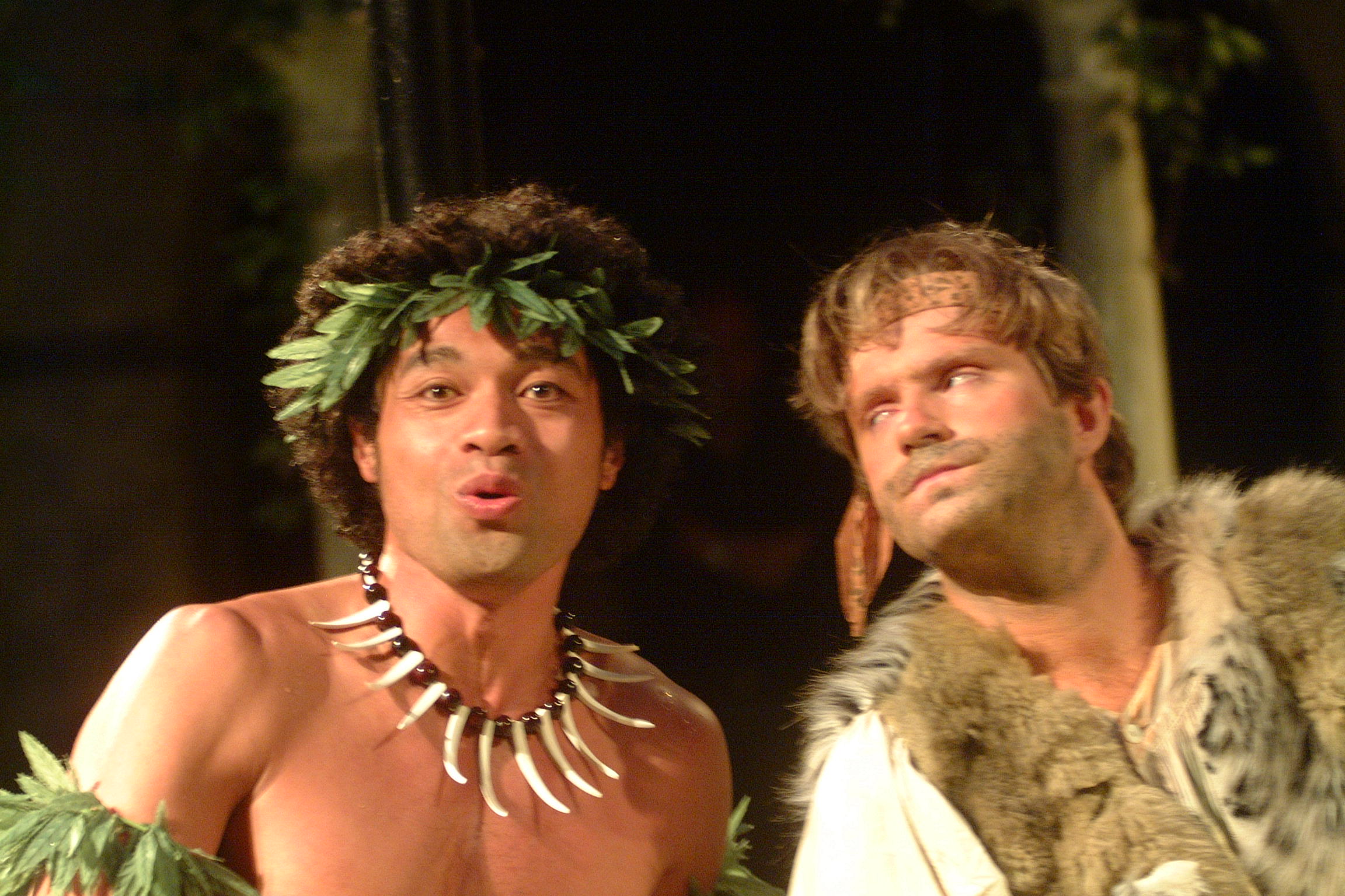 Scene from Opera della Luna's "Robinson Crusoe" production.