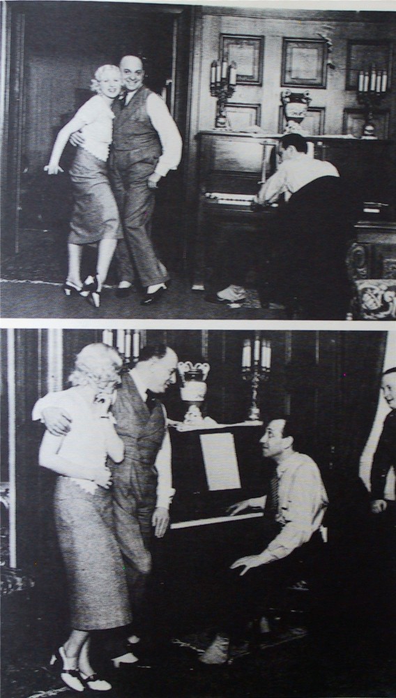 Abraham rehearsing with Rosy Barsony and Oscar Denes in Berlin, pre-1933.