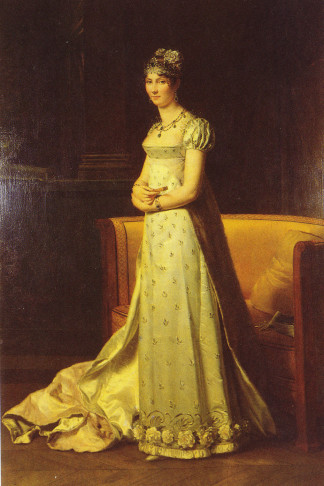 Painting of Stéphanie de Beauharnais by François Pascal Simon, Baron Gérard (1806).