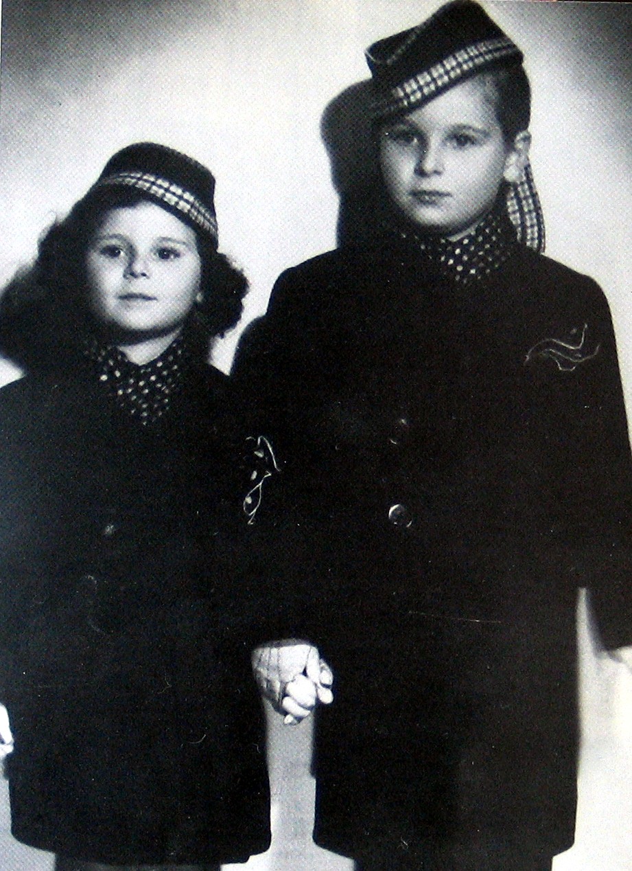 Charles Kalman and his sister Elisabeth, as children in Vienna.