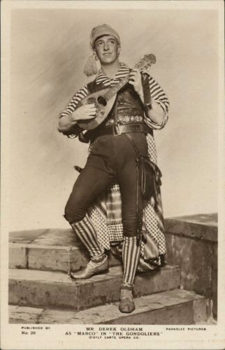 Derek Oldhamas Marco in "The Gondoliers." (Photo: Wikipedia)