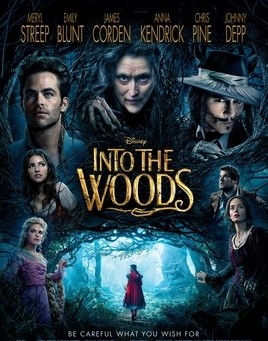 Poster for the film version of "Into the Woods," 2014.