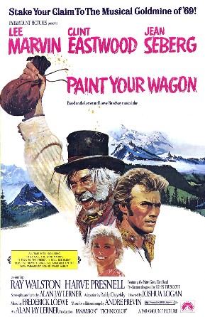 Poster for the 1969 film version of "Paint Your Wagon."