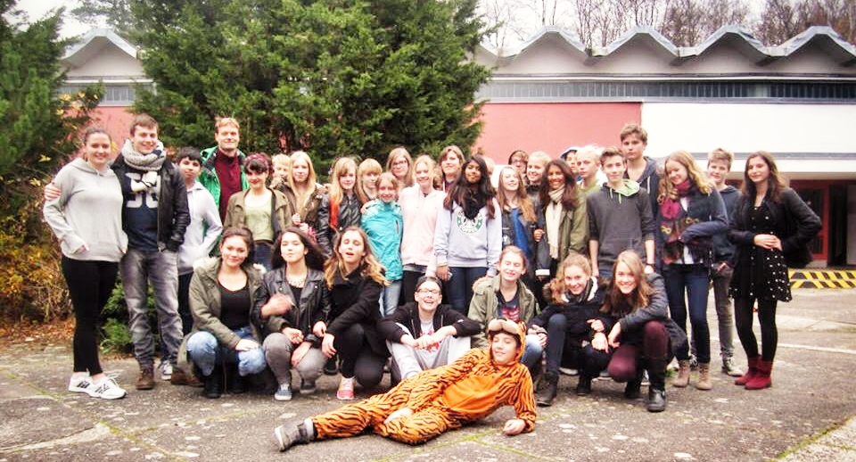 The group went to Wehrbellinsee to polish up their act; it's the former trainings camp of the "Young Pioniers" of East Germany. (Photo: Private)