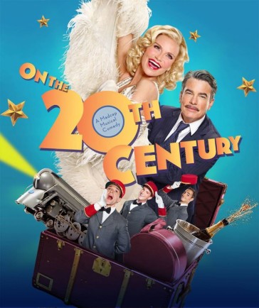 Poster for the 2015 Broadway production of "On the 20th Century."