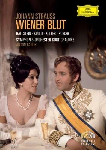 Cover of the DVD version of "Wiener Blut" starring Ingeborg Hallstein and René Kollo. (Photo: Deutsche Grammophon)