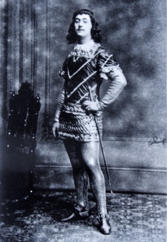 C. D. Marius as Landry: the "masculine masher" in "Chilpèric."