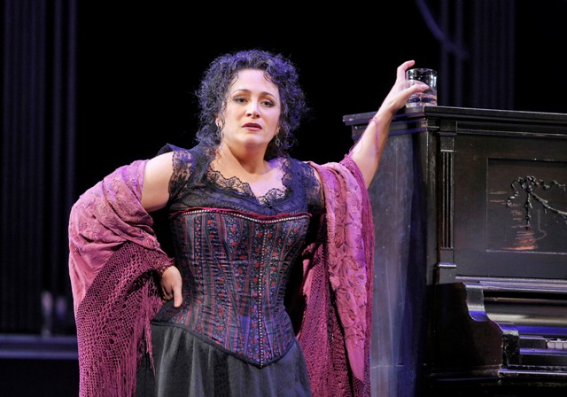  Patricia Racette as Julie La Verne. (Photo: Cory Weaver/San Francisco Opera)