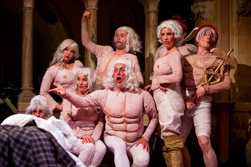 The Olympians in their travel outfits: "Orpheus in the Underworld" by Opera della Luna. (Photo: OdL)