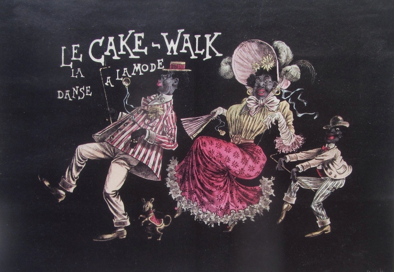 In the late 19th century the cakewalk became a craze. (Photo: Stewart F. Lane's "Black Broadway.")