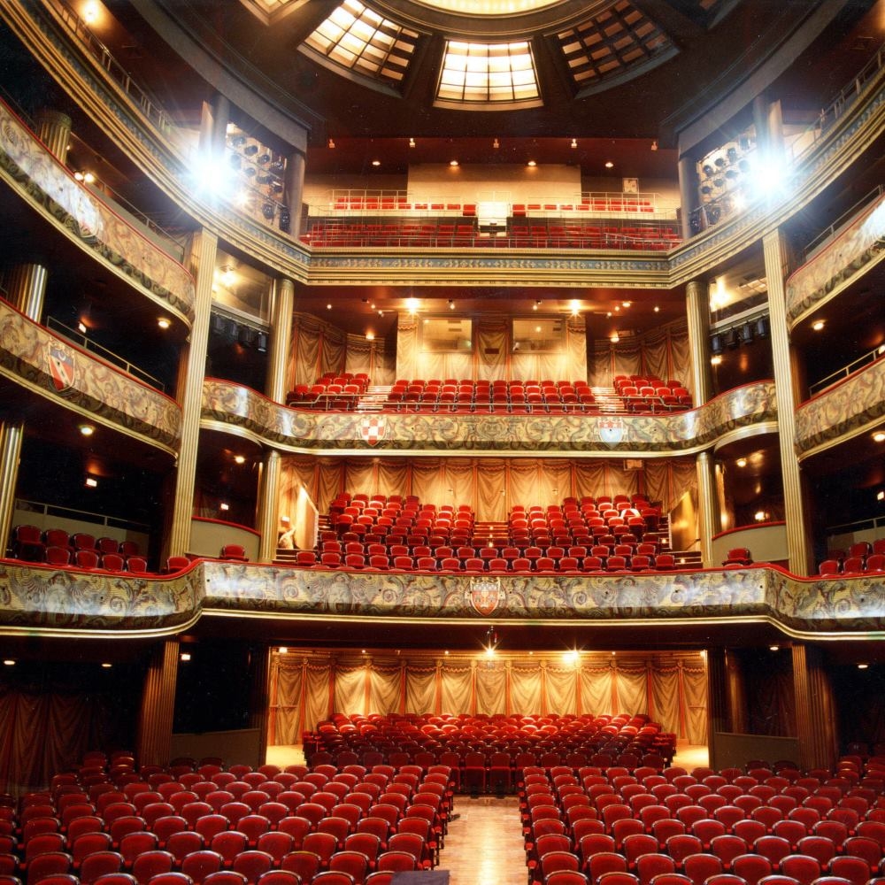The inside of the theater where the festival d'Opérette de la Ville de Nice is held. (Photo: PR)