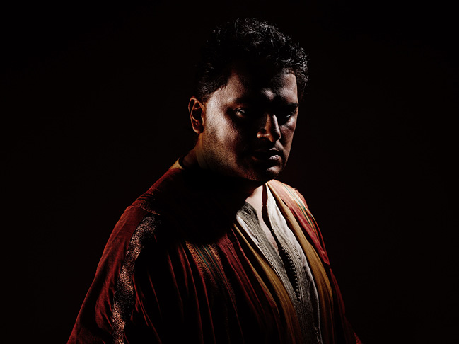 Aleksandrs Antonenko as Otello in the Metropolitan Opera's new production of the Verdi opera. (Photo: Metropolitan Opera New York)