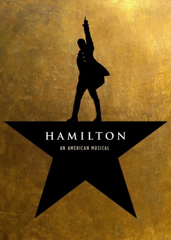 The poster for Broadway's "Hamilton."