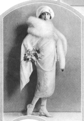 Yvonne D'Arle in 1926, when she appeared in a Ziegfeld production.