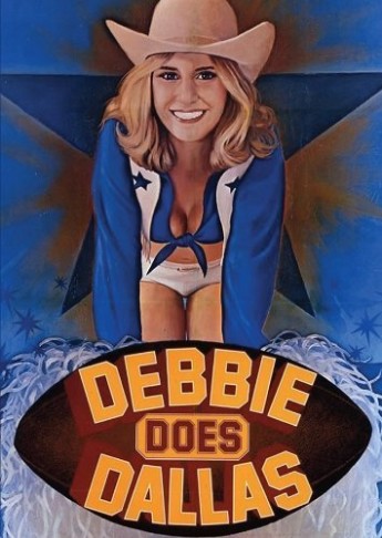 Poster for the 1978 porn classic "Debbie Does Dallas."