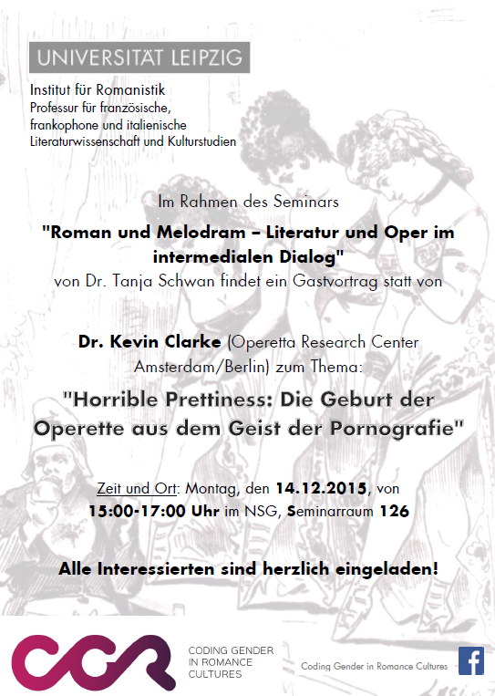 Announcement for the gender discussion in Leipzig, December 14, 2015.