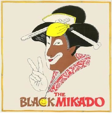 LP cover of the 1975 "Hot Mikado" from London.