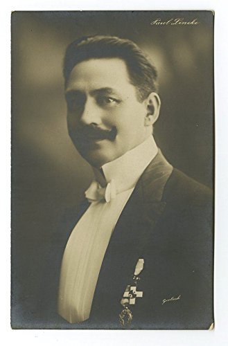 The dashing young composer Paul Lincke.