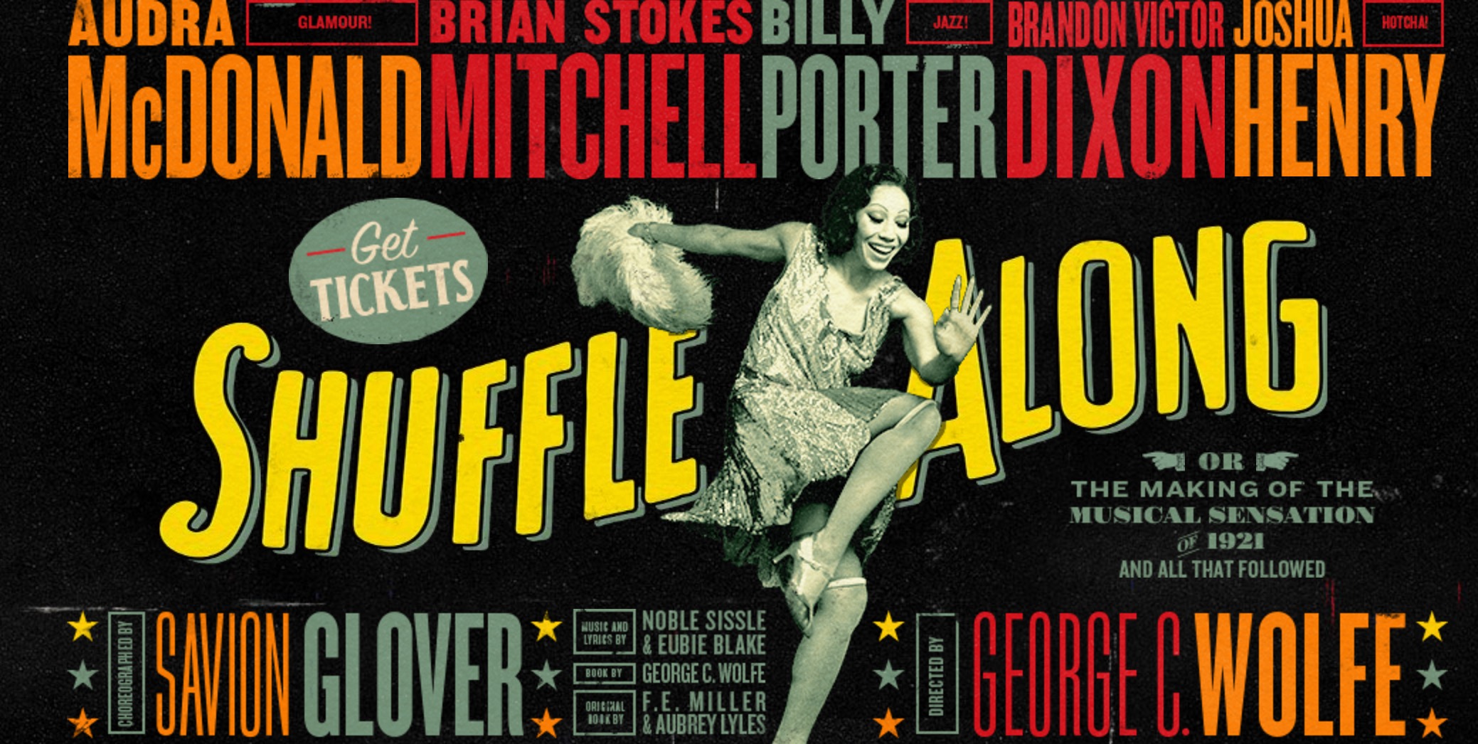 The 2016 poster for the revival of "Shuffle Along."