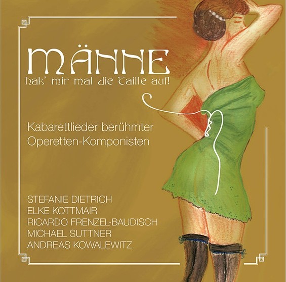 CD cover "Männe, hak' mir mal die Taille auf!" (BOBBY Music)