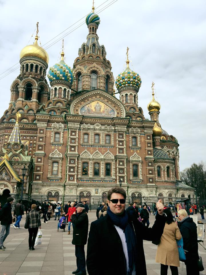 Zsolt Vadász in Russia. (Photo: Private)