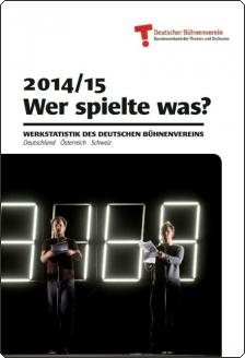 The latest issue of the eyra book of the Bundesverband der Theater und Orchester, with the 2014/15 statistic.