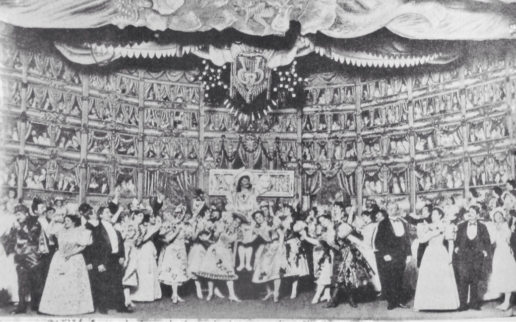 The ball scene from "New York bei Nacht." From: John Koegel: "Music in German Immigrant Theater; New York City 1840-1940."