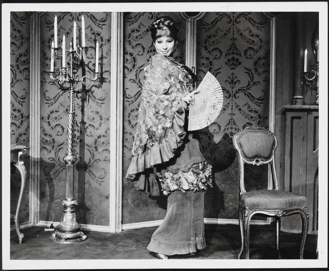 Barbra Streisand as Fanny Brice in "Funny Girl," 1968. (Photo: Museum of the City of New York, Gift of Frank Goodman)