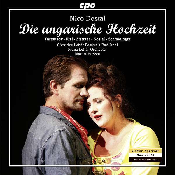 Cover for the cpo version of "Ungarische Hochzeit" from Bad Ischl.