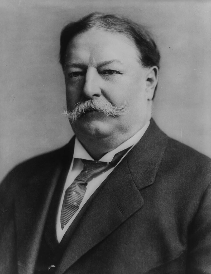 President William Howard Taft in 1908.