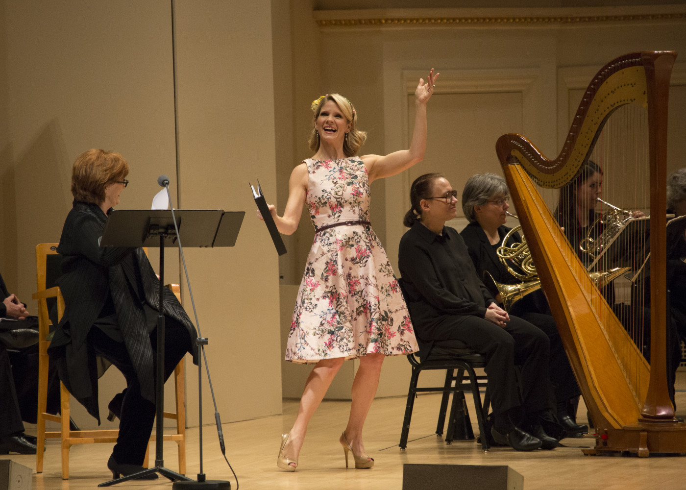 Kelli O'Hara on stage at Carnegie Hall in "Babes in Toyland." (Photo: Erin Baiano)