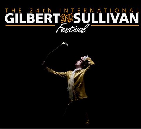 Poster for the 24th International Gilbert & Sullivan Festival.