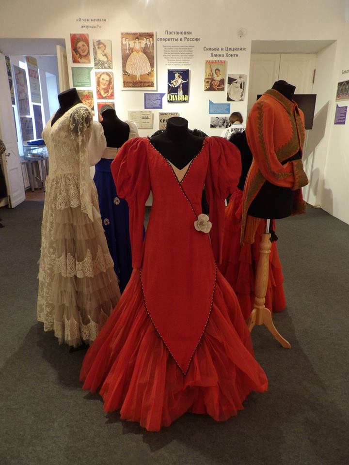 The Hungarian operetta exhibition at Moscow's Bakhrushin State Central Theatre Museum. (Photo: Miskolci Színészmúzeum -Thália-ház)